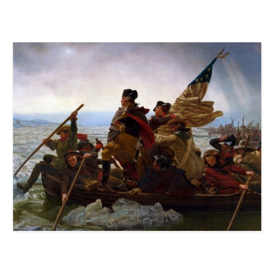 Postal Presidente George Washington del vintage la