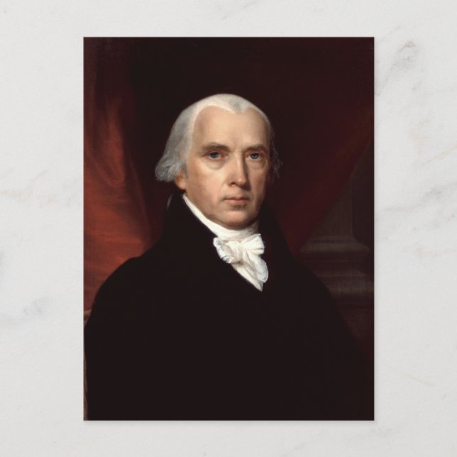 Postal Presidente James Madison (Anverso)