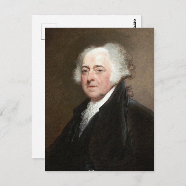 Postal Presidente John Adams (Anverso / Reverso)