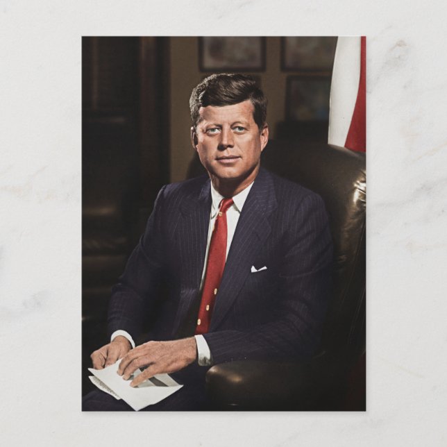 Postal Presidente John F. Kennedy (Anverso)