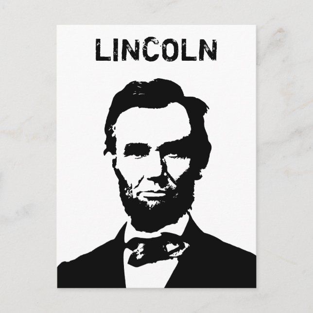 Postal Presidente Lincoln (Anverso)