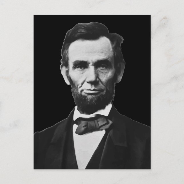 Postal Presidente Lincoln (Anverso)