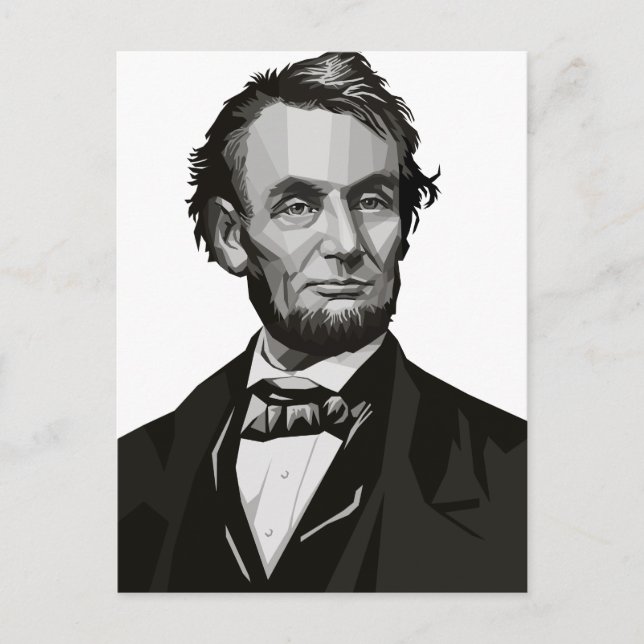 Postal Presidente Lincoln (Anverso)