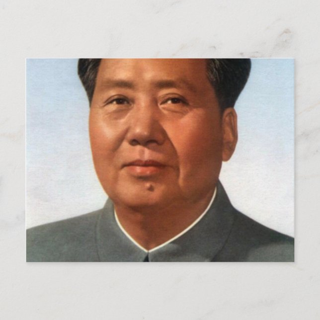 Postal Presidente Mao (Anverso)