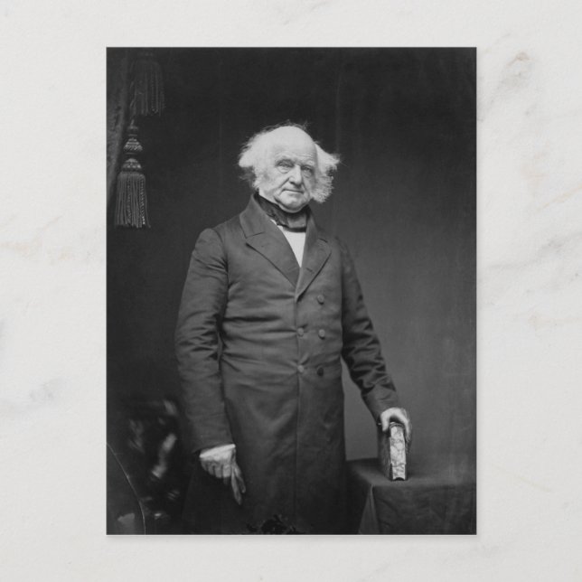 Postal Presidente Martin Van Buren (Anverso)