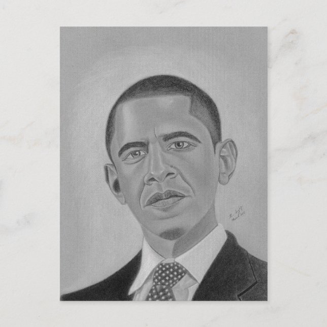 Postal Presidente Obama (Anverso)