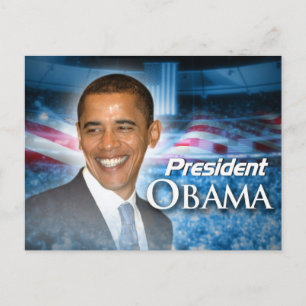 Postal Presidente Obama