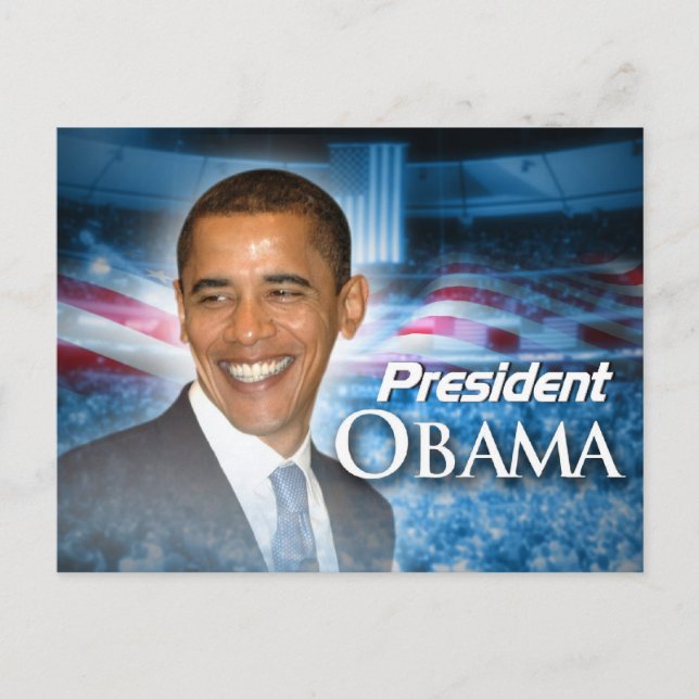 Postal Presidente Obama (Anverso)