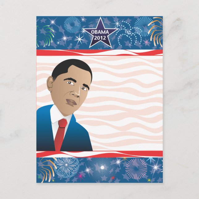 Postal Presidente Obama (Anverso)