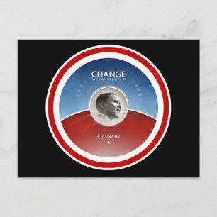 Postal Presidente Obama CAMBIO