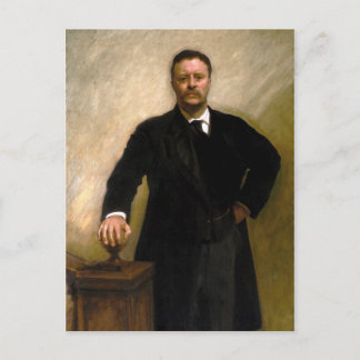 Postal Presidente Theodore Roosevelt John Singer Sargent