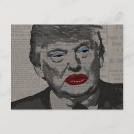 Postal Presidente transexual