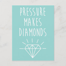 Postal Presión Hace Cita Diamantes