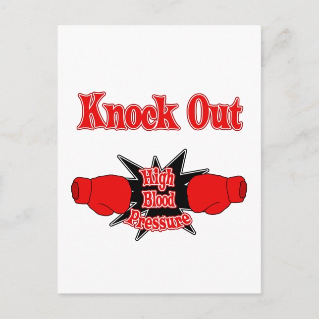 Postal Presión sanguínea alta (Anverso)