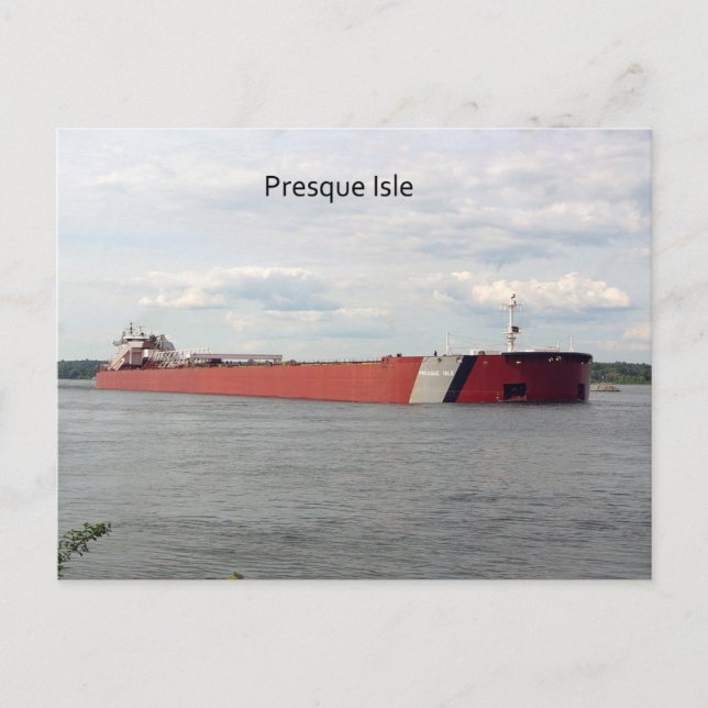 Postal Presque Isle Post Card (Anverso)