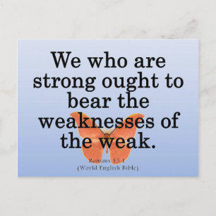 Postal Préstame a los romanos de mano de ayuda 15-1