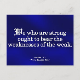 Postal Préstame a los romanos de mano de ayuda 15-1