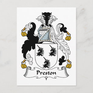 Postal Preston Family Crest