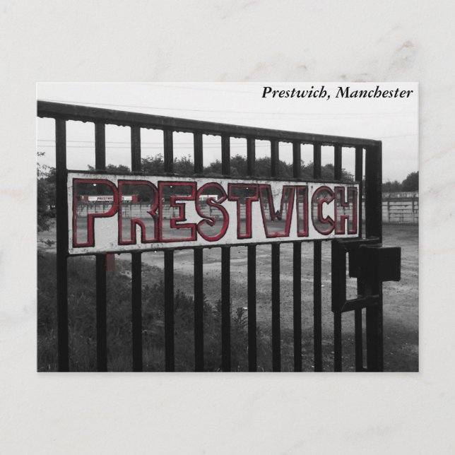 Postal Prestwich, Manchester (Anverso)
