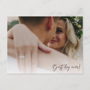 Postal Presupuesto Boda fotográfico moderno