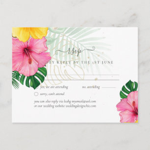 Postal PRESUPUESTO Florales para Boda en la Playa del Par