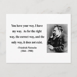 Postal Presupuesto Nietzsche 1b