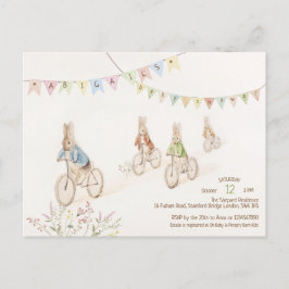 Postal Presupuesto Peter the Rabbit Bunny Gender Baby Sho