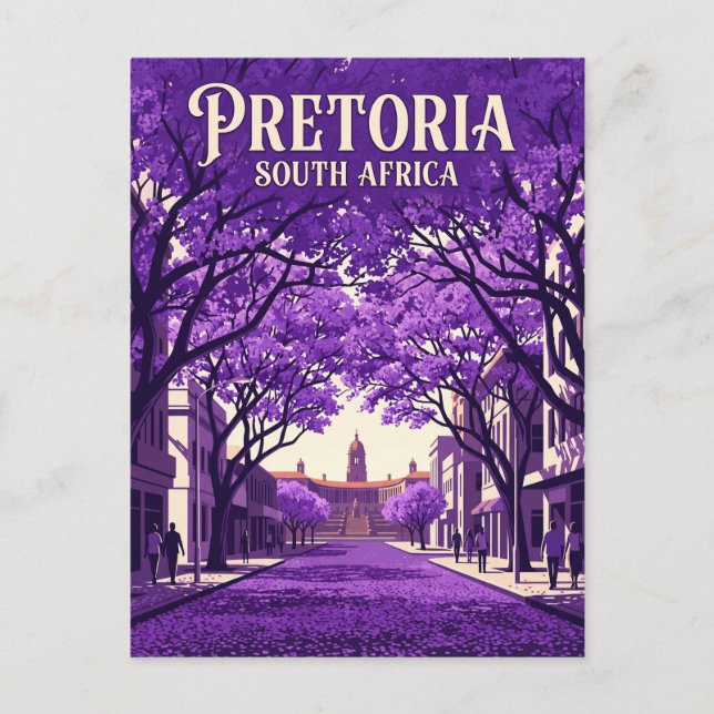 Postal Pretoria Sudáfrica (Anverso)
