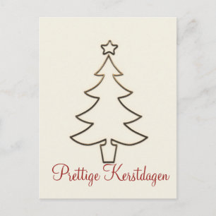 Postal Prettige Kerstdagen
