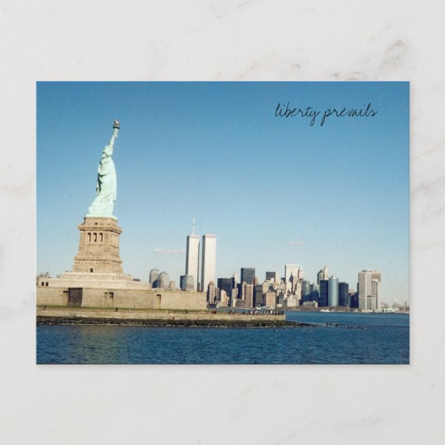 Postal prevalece la libertad (Anverso)