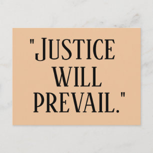 POSTAL PREVALECERÁ LA JUSTICIA