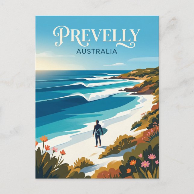 Postal Prevelly Australia is likely referring to a locati (Anverso)
