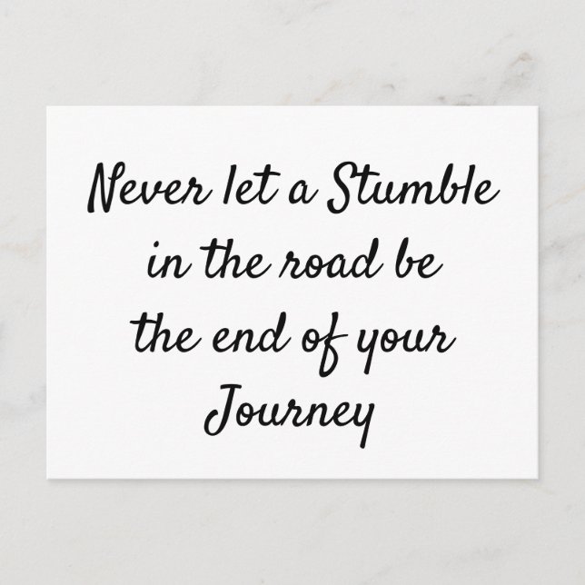 Postal Prevención del suicidio contra el suicidio (Anverso)