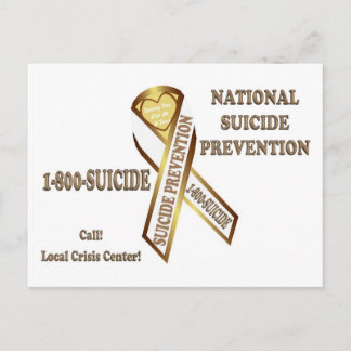 Postal Prevenir el Suicidio POSTER