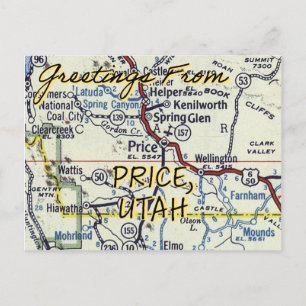 Postal Price Utah Vintage