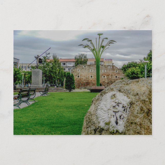 Postal Prilep, Macedonia del Norte (Anverso)