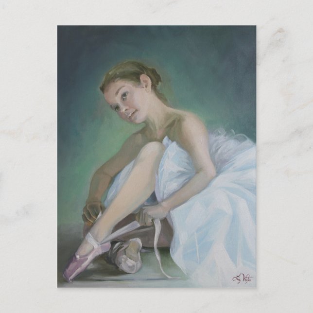 Postal Prima Ballerina Postcard (Anverso)