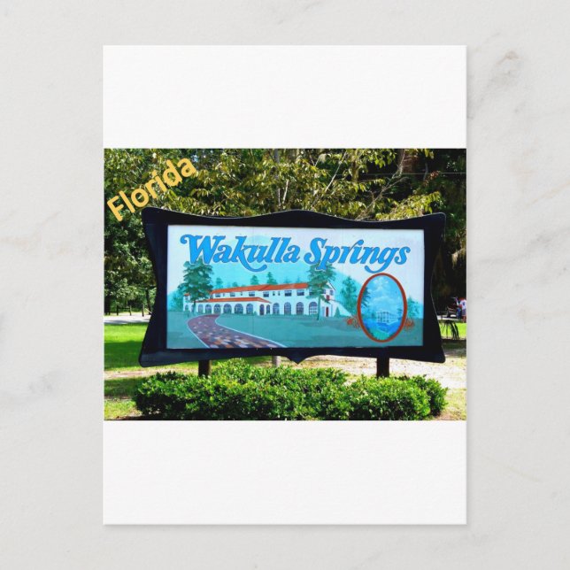 POSTAL PRIMAVAS WAKULLA, FLORIDA (Anverso)