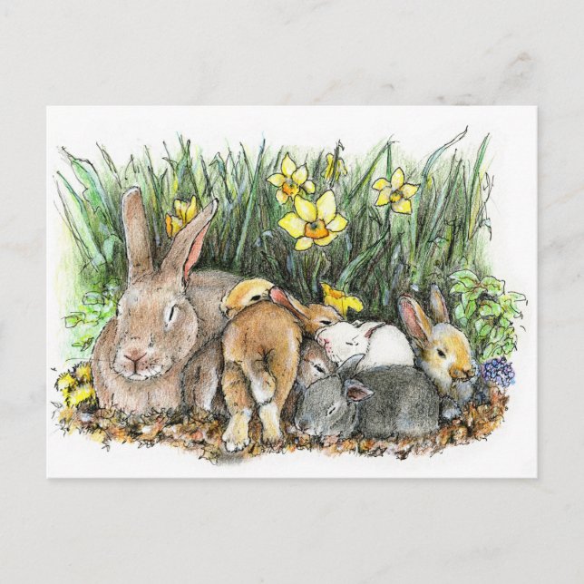 POSTAL PRIMAVERA (Anverso)