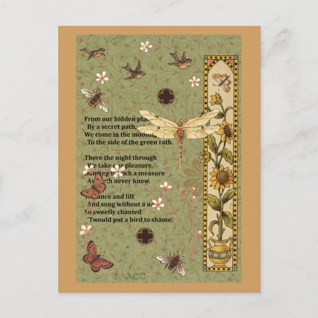 Postal Primavera (Anverso)