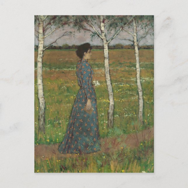 Postal Primavera (Anverso)