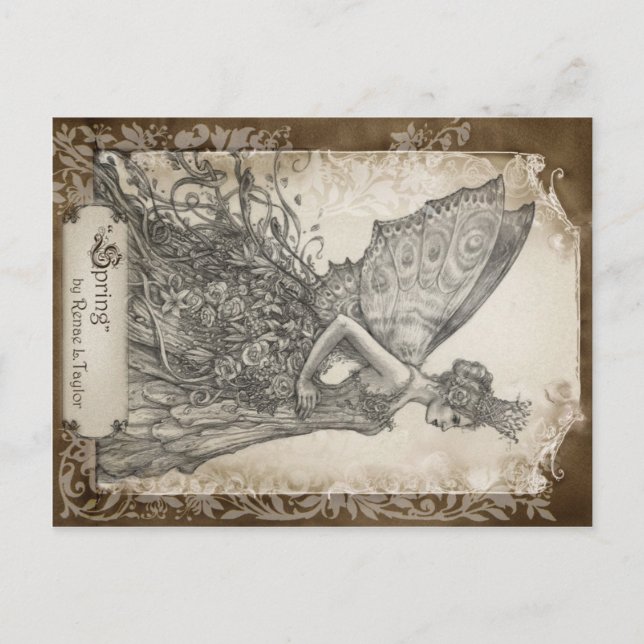 Postal Primavera (Anverso)