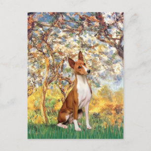 Postal Primavera - Basenji
