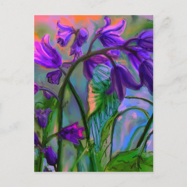 Postal Primavera de Bluebell (Anverso)