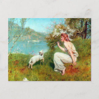 Postal Primavera De John Collier