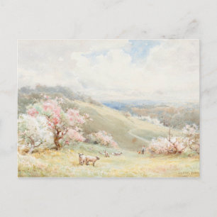 Postal Primavera de Joseph Rubens Powell (1835–1871)