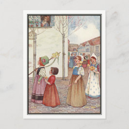 Postal Primavera de Millicent Sowerby