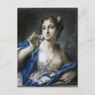 Postal Primavera de Rosalba Carriera