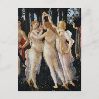 Postal Primavera (detalle), Sandro Botticelli, 1482