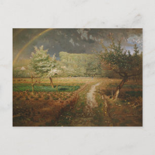 Postal Primavera en Barbizon, 1868-73